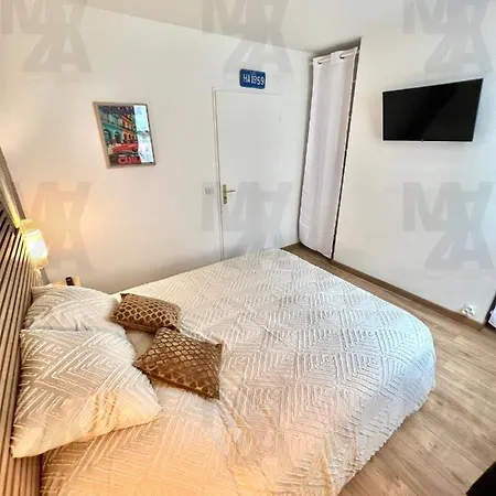 El Cubanito Athena - De Standing - 2 - 4 Couchages - 8 Personnes Max - Parking Prive - Gare A 8 Min شقة