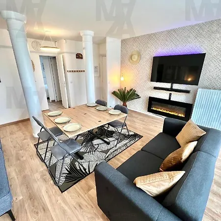 El Cubanito Athena - De Standing - 2 - 4 Couchages - 8 Personnes Max - Parking Prive - Gare A 8 Min * Cergy