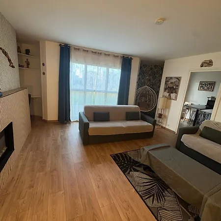 El Cubanito Athena - De Standing - 2 - 4 Couchages - 8 Personnes Max - Parking Prive - Gare A 8 Min Appartement Cergy